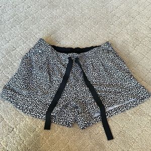 Lululemon Black & White Shorts